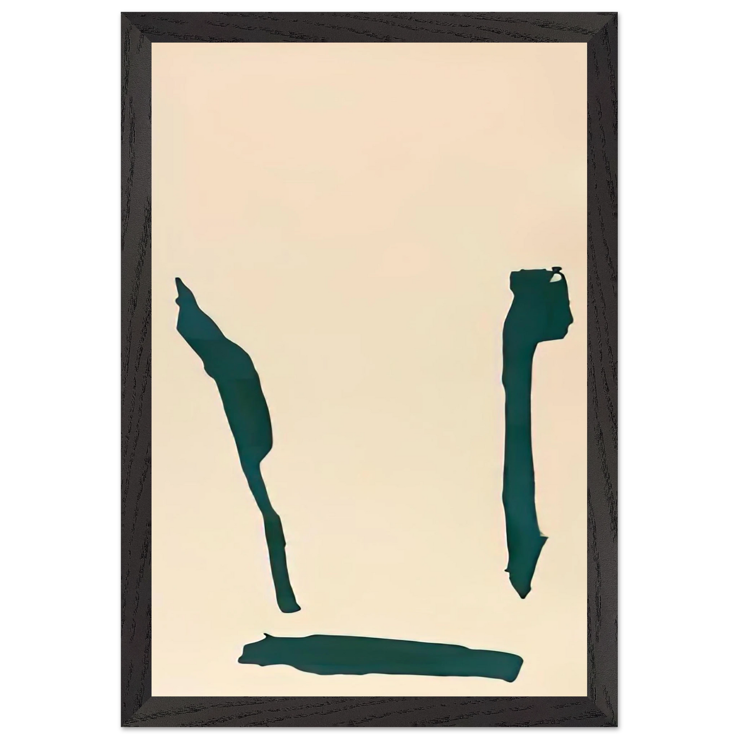 Helen Frankenthaler - Cloister, 1969- Wall Art - 21x29.7 cm / 8x12" - Premium Wooden Framed Poster With Fine Art Paper-canvas - White frame