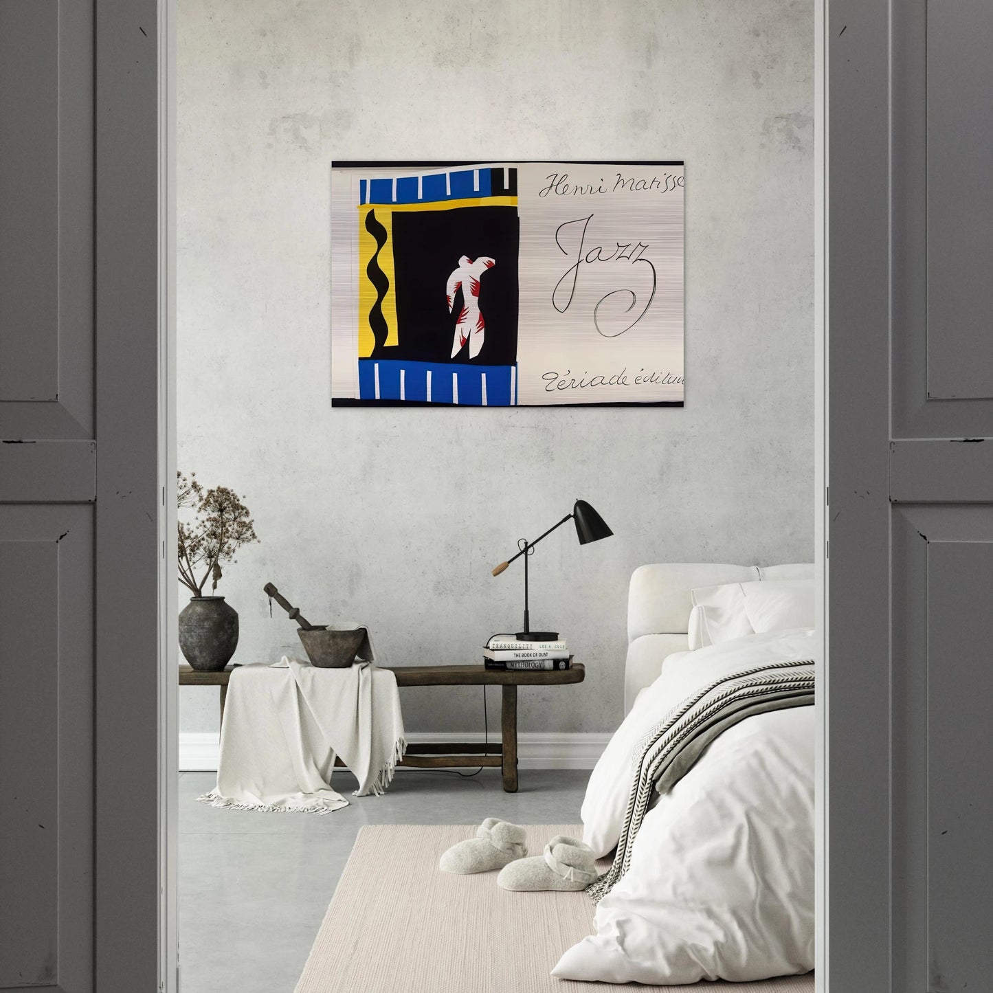 JAZZ BOOK 1947 - Henri Matisse Brushed Aluminum Print - 70x100 cm / 28x40 inches | Henri Matisse Aluminum Print | Henri Matisse Prints