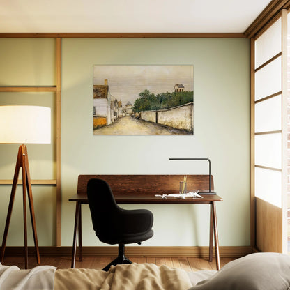 LANDSCAPE - Maurice Utrillo Brushed Aluminum Print - 70x100 cm / 28x40 inches | Maurice Utrillo Aluminum Print | Maurice Utrillo Prints
