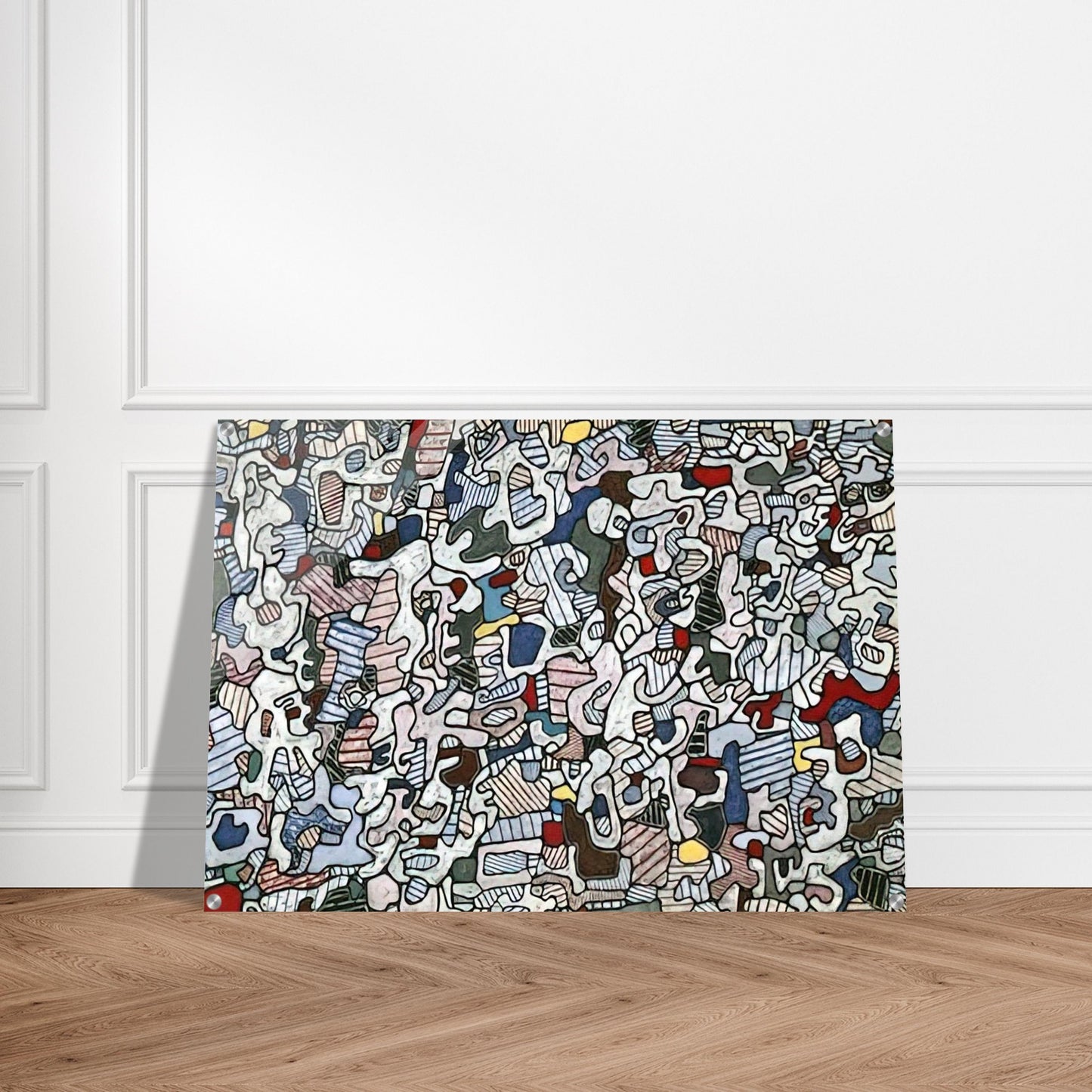 L HOURLOUPE 1966 - Jean Dubuffet Acrylic Print - 70x100 cm / 28x40″ inches