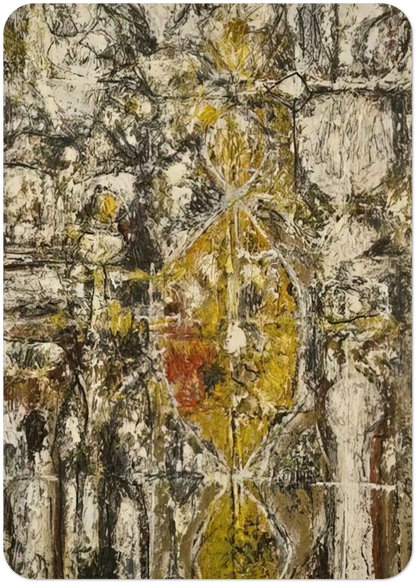 Cascella II - 1952 By Richard Pousette-Dart Pack of 10 Post Cards | Richard Pousette-Dart Post Cards | A6 (10.5 x 14.8 cm) - 4.1 x 5.8 inches