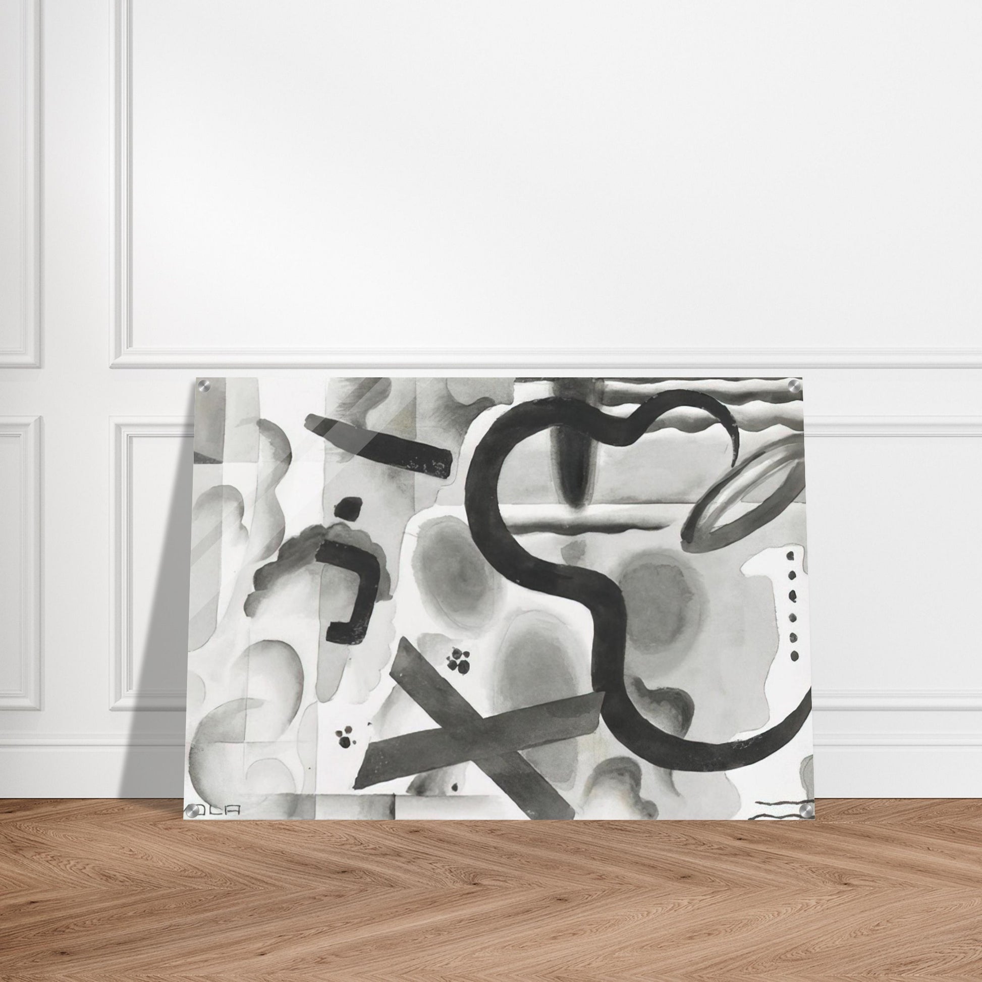 Untitled - Dada - Julius Evola Acrylic Print - 70x100 cm / 28x40″ inches