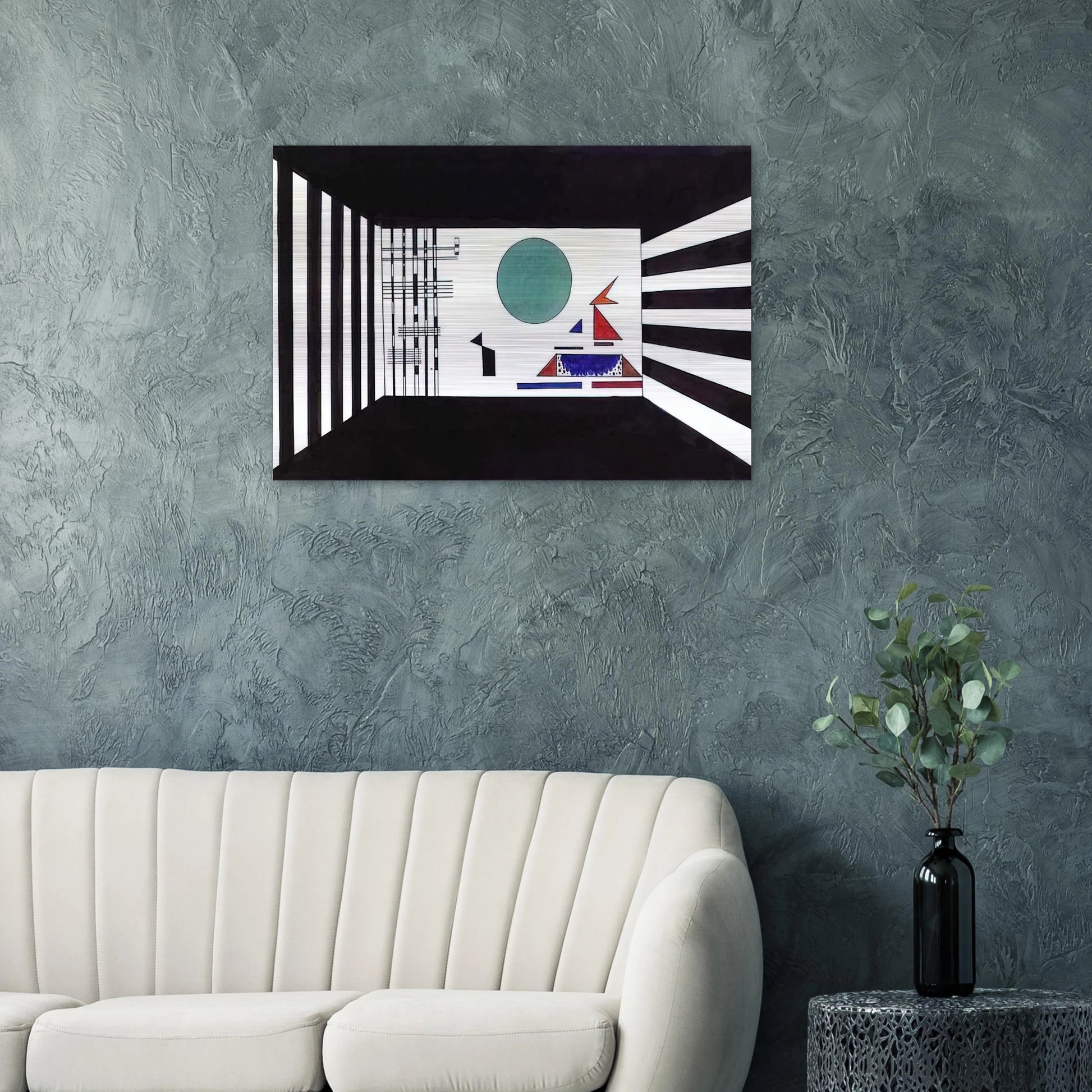 NOT_DETECTED_189367 - Wassily Kandinsky Brushed Aluminum Print - 70x100 cm / 28x40 inches | Wassily Kandinsky Aluminum Print | Wassily Kandinsky Prints