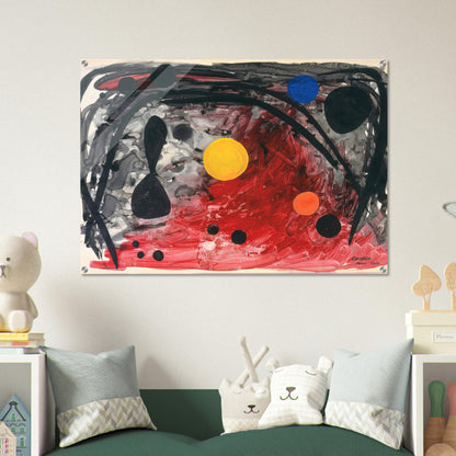 UNTITLED 1946 - Alexander Calder Acrylic Print - 70x100 cm / 28x40″ inches | Alexander Calder Wall Art | Alexander Calder Prints