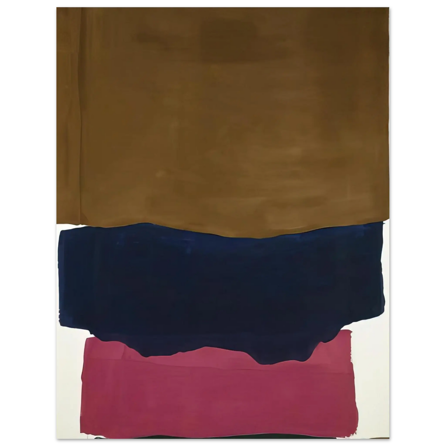Helen Frankenthaler - Indian Summer - 1967 Wall art - A1 (59.4 x 84.1  cm) - Fine Art Poster - -