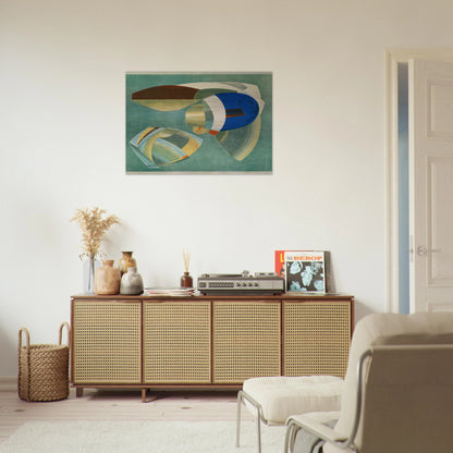 Sea Forms - 1937 - John Ferren Brushed Aluminum Print - 70x100 cm / 28x40 inches | John Ferren Aluminum Print | John Ferren Prints