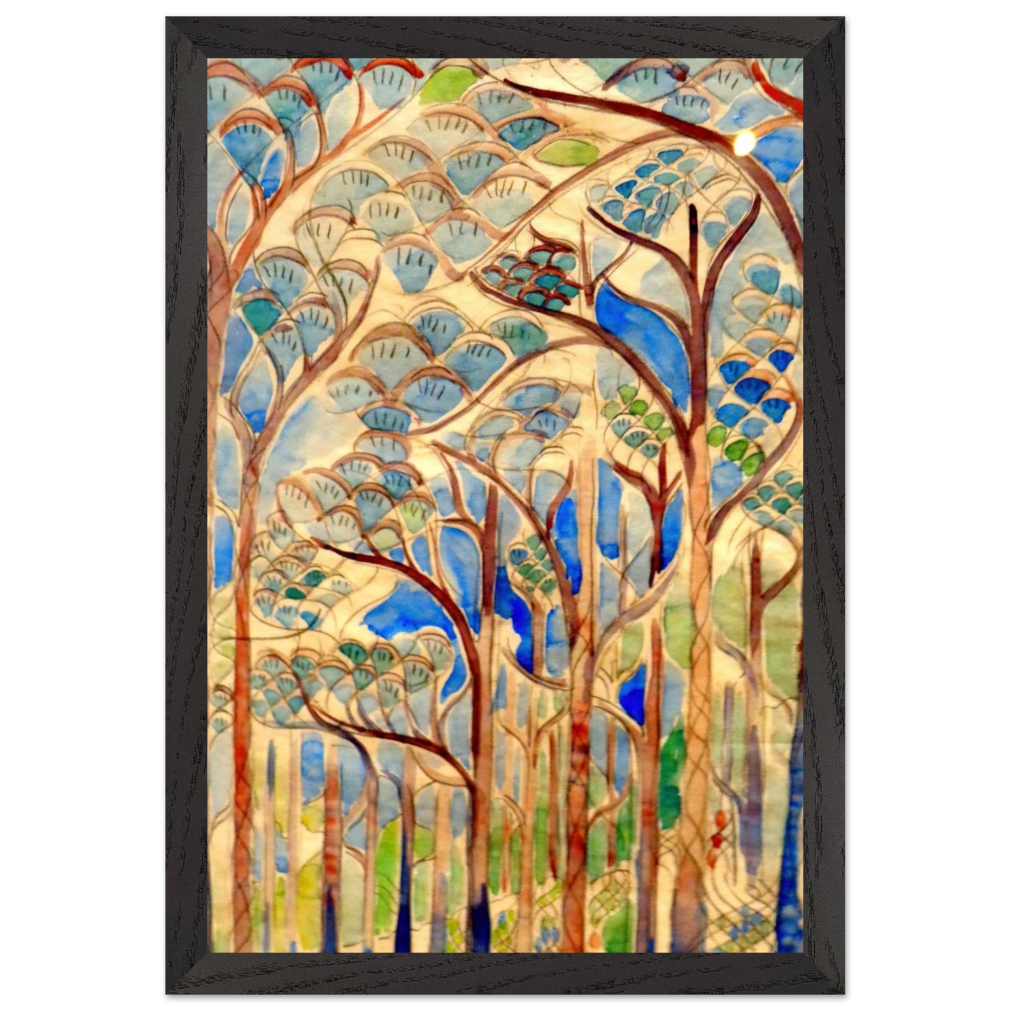 Walter Inglis Anderson - Walter Anderson Wall art - 50x50 cm / 20x20 inches - Fine Art Poster-canvas - -