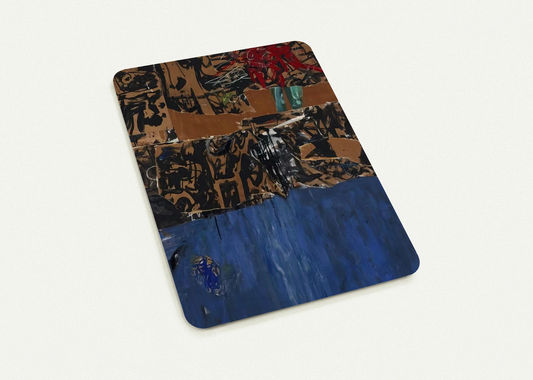 Blue Blue Blue By Allan Kaprow Pack of 10 Post Cards | Allan Kaprow Post Cards | A6 (10.5 x 14.8 cm) - 4.1 x 5.8 inches