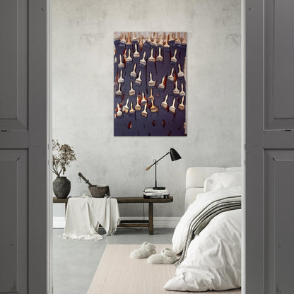 Untitled - 2000 - Arman Brushed Aluminum Print - 70x100 cm / 28x40 inches | Arman Aluminum Print | Arman Prints