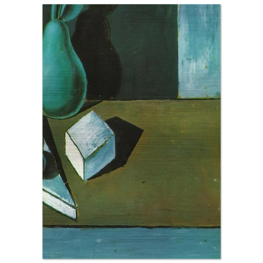 STILL LIFE 5 - Salvador Dali Brushed Aluminum Print - 70x100 cm / 28x40 inches | Salvador Dali Aluminum Print | Salvador Dali Prints