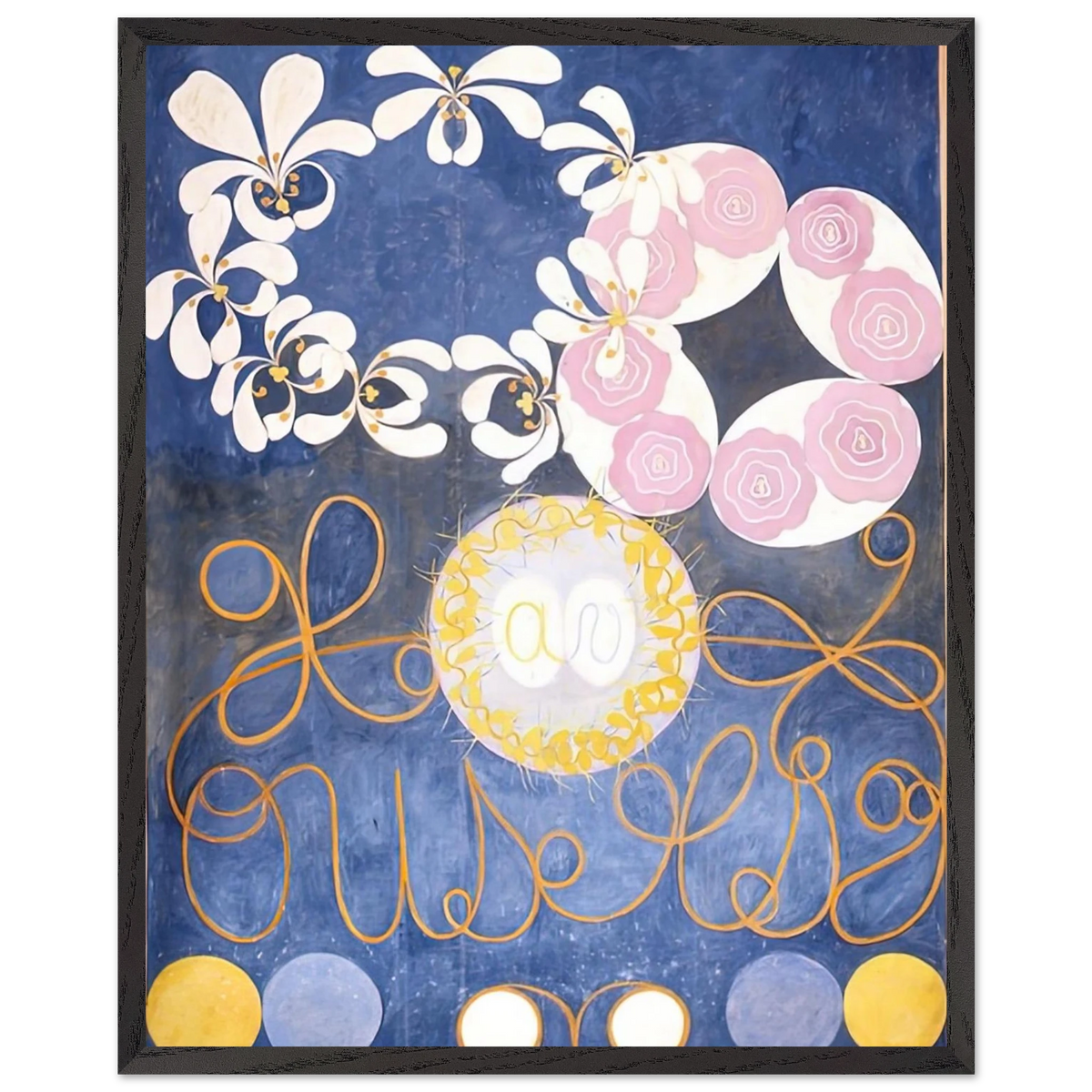 Hilma af Klint - THE TEN LARGEST 1907 Wall art - 30x45 cm / 12x18 inches - Fine Art Poster - -