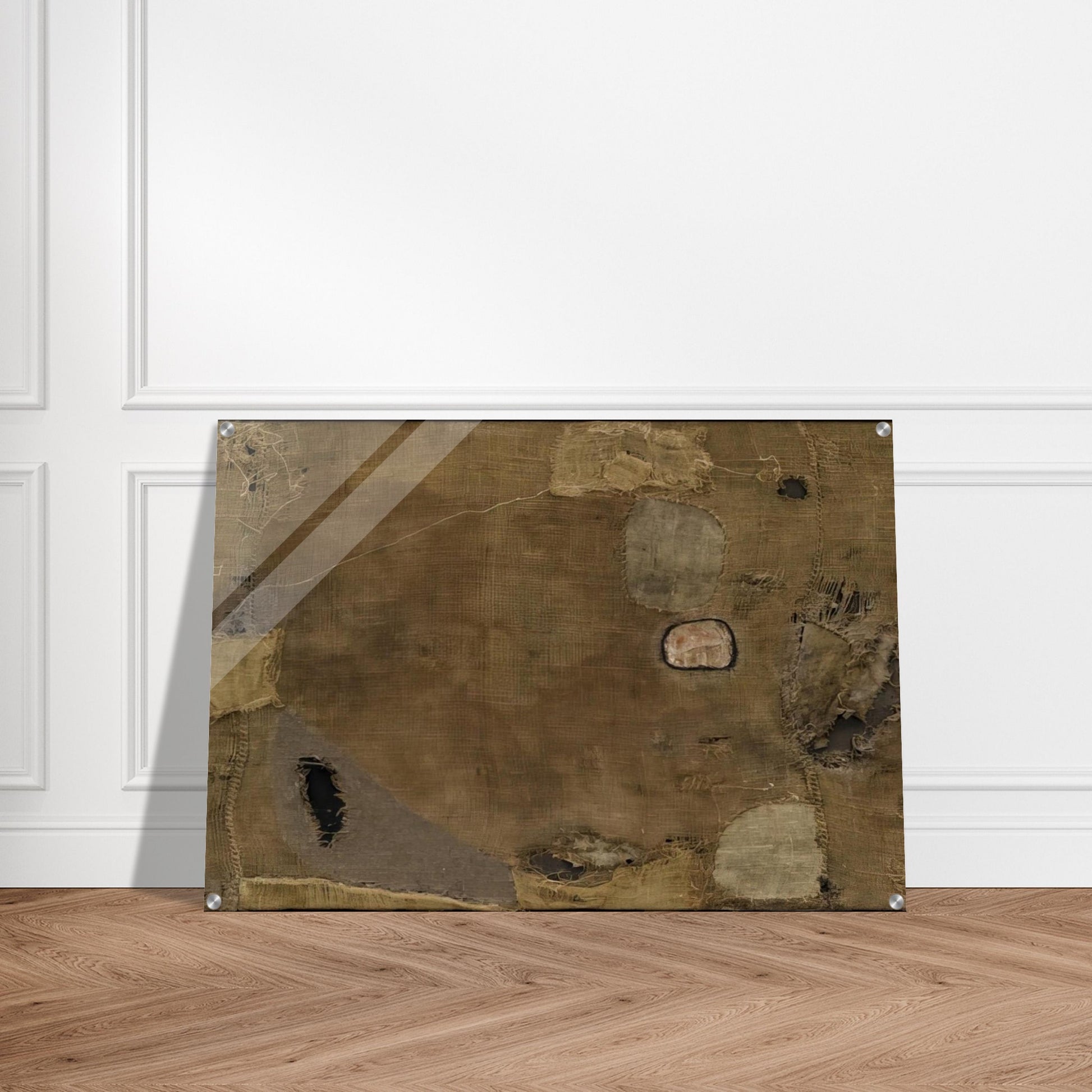 Sackcloth - 1953 - Alberto Burri Acrylic Print - 70x100 cm / 28x40″ inches