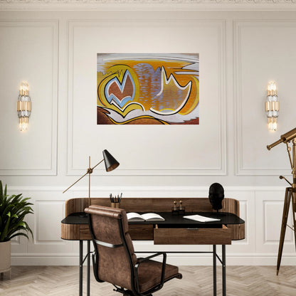 Abstract - Abstract Art - Lawren Harris Brushed Aluminum Print - 70x100 cm / 28x40 inches | Lawren Harris Aluminum Print | Lawren Harris Prints