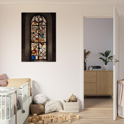 AHATFENSTER 2009 4 - Sigmar Polke Brushed Aluminum Print - 70x100 cm / 28x40 inches | Sigmar Polke Aluminum Print | Sigmar Polke Prints