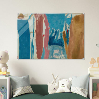 Open Wall, 1953- - Helen Frankenthaler Acrylic Print - 70x100 cm / 28x40″ inches