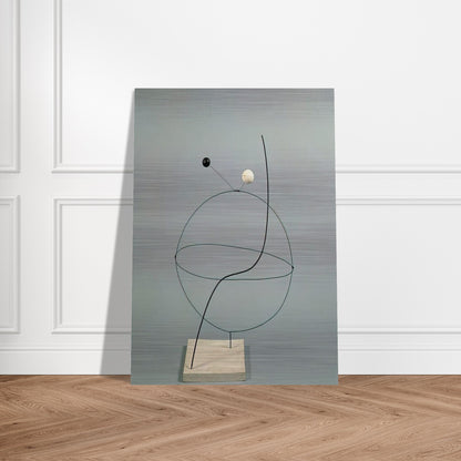 CROISIERE 1931 - Alexander Calder Brushed Aluminum Print - 70x100 cm / 28x40 inches | Alexander Calder Aluminum Print | Alexander Calder Prints