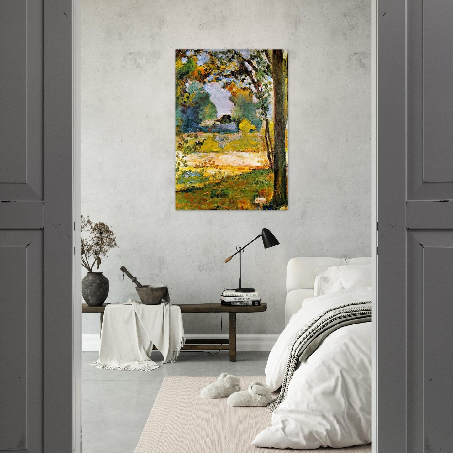 TOULOUSE LANDSCAPE 1898 - Henri Matisse Brushed Aluminum Print - 70x100 cm / 28x40 inches | Henri Matisse Aluminum Print | Henri Matisse Prints