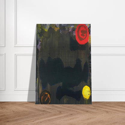 Gadal 10.11.86 - 1986 - John Hoyland Brushed Aluminum Print - 70x100 cm / 28x40 inches | John Hoyland Aluminum Print | John Hoyland Prints