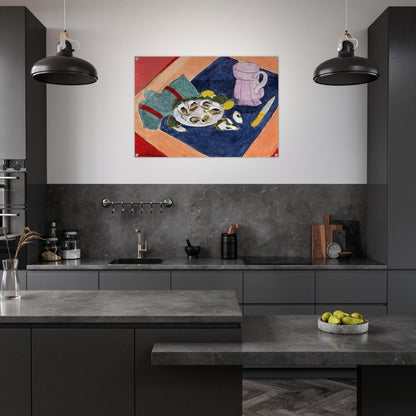 STILL LIFE WITH OYSTERS 1940 - Henri Matisse Acrylic Print - 70x100 cm / 28x40″ inches | Henri Matisse Wall Art | Henri Matisse Prints