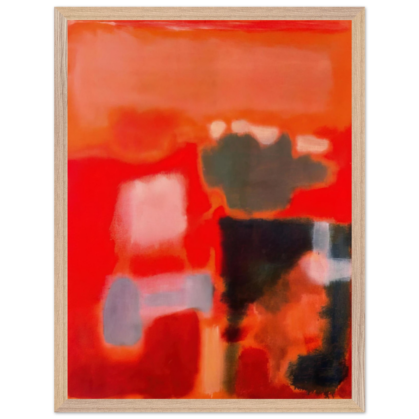 Mark Rothko - No.1 - 1949 Wall Art - 60x80 cm / 24x32 inches - Fine Art Poster-canvas - -