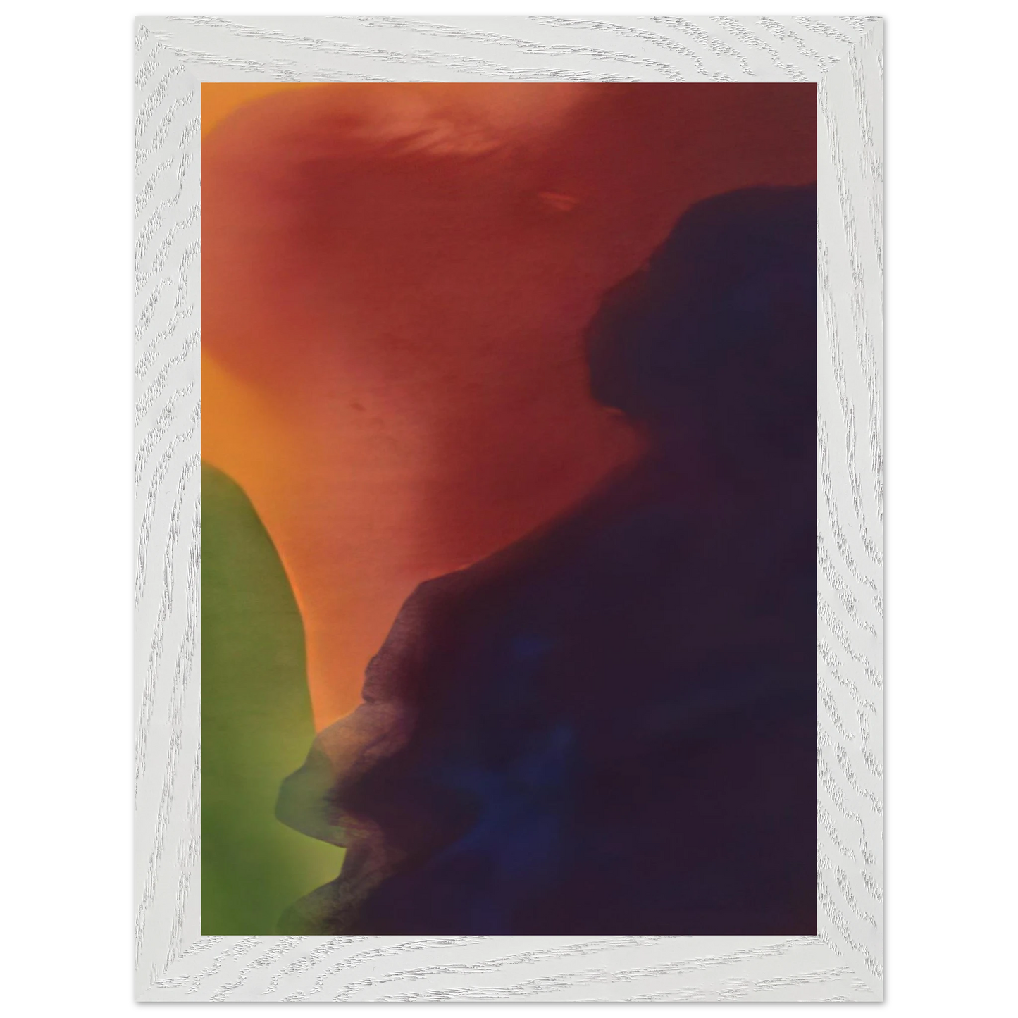 Helen Frankenthaler - Blue Atmosphere III - 1963 Wall art - A3 (29.7 x 42  cm) - Fine Art Poster-canvas - -