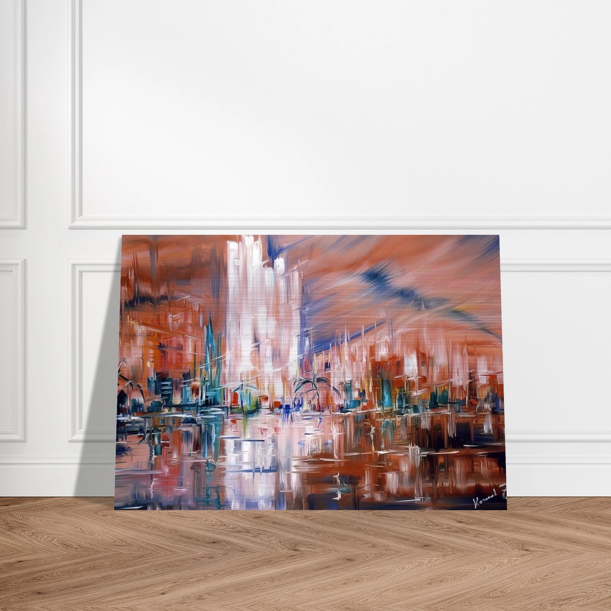 Untitled - 1978 - Konrad Zuse Brushed Aluminum Print - 70x100 cm / 28x40 inches | Konrad Zuse Aluminum Print | Konrad Zuse Prints