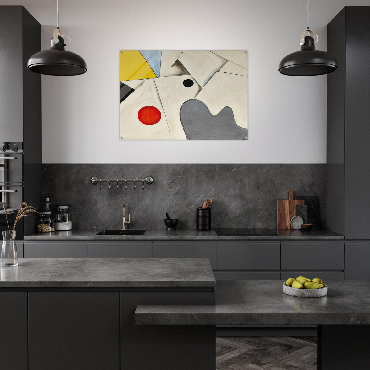 WHITE FIELDS 1955 - Alexander Calder Acrylic Print - 70x100 cm / 28x40″ inches | Alexander Calder Wall Art | Alexander Calder Prints