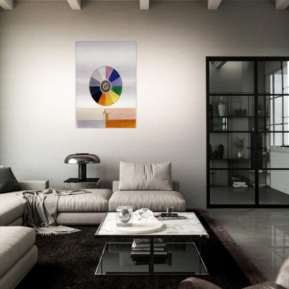 SERIES VII NO 7D 1920 - Hilma af Klint Brushed Aluminum Print - 70x100 cm / 28x40 inches | Hilma af Klint Aluminum Print | Hilma af Klint Prints