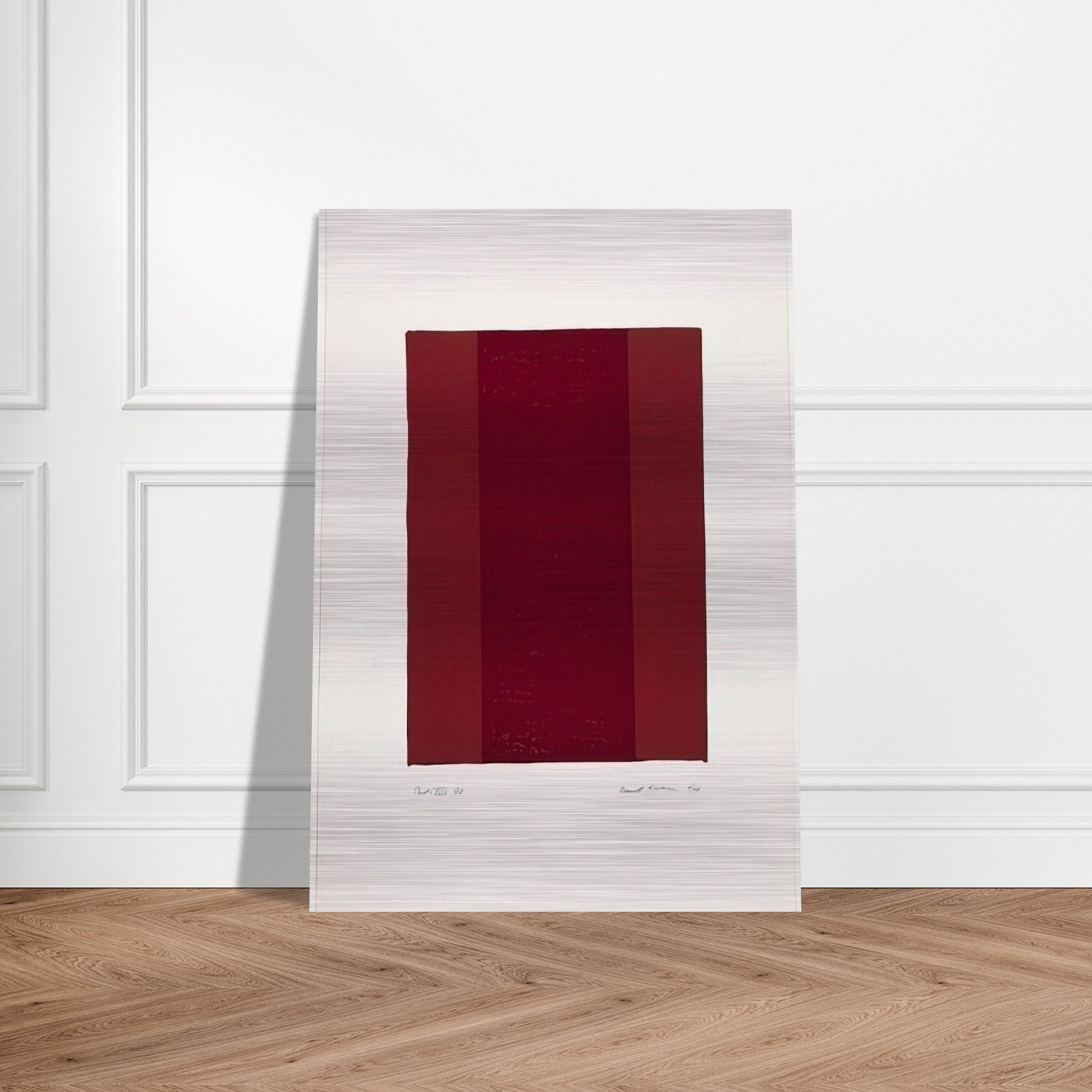 Canto XVIII - Barnett Newman Brushed Aluminum Print - 70x100 cm / 28x40 inches | Barnett Newman Aluminum Print | Barnett Newman Prints