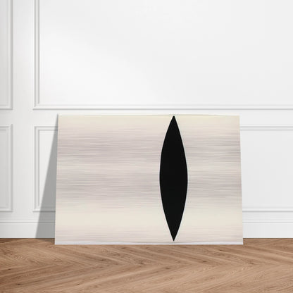Mandorla Form - Ellsworth Kelly Brushed Aluminum Print - 70x100 cm / 28x40 inches | Ellsworth Kelly Aluminum Print | Ellsworth Kelly Prints