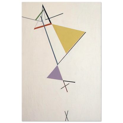 Desarrollo del triángulo - 1951 - Tomas Maldonado Art Prints - 100x150 cm / 40x60″ inches | Tomas Maldonado Poster | Tomas Maldonado Prints