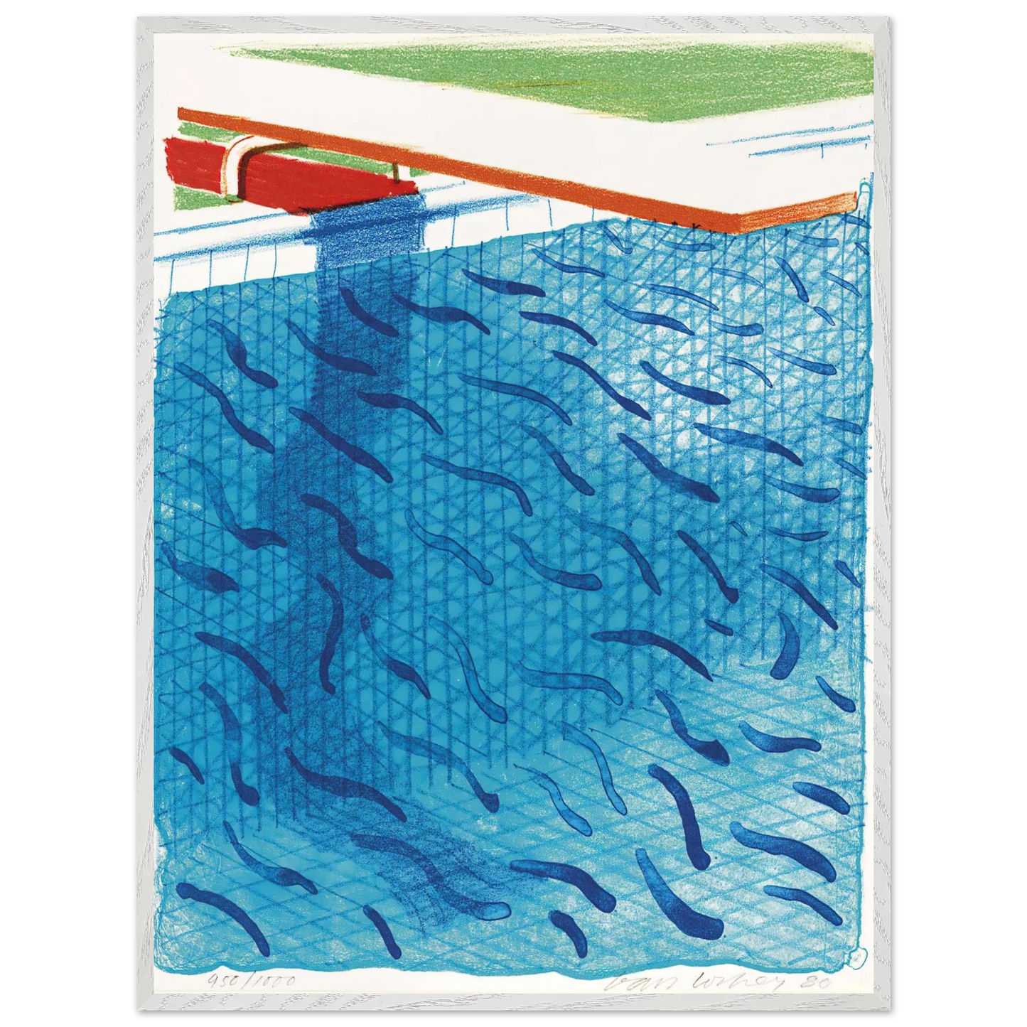 David Hockney - David Hockney Wall art - 40x50 cm / 16x20 inches - Fine Art Poster-canvas - -