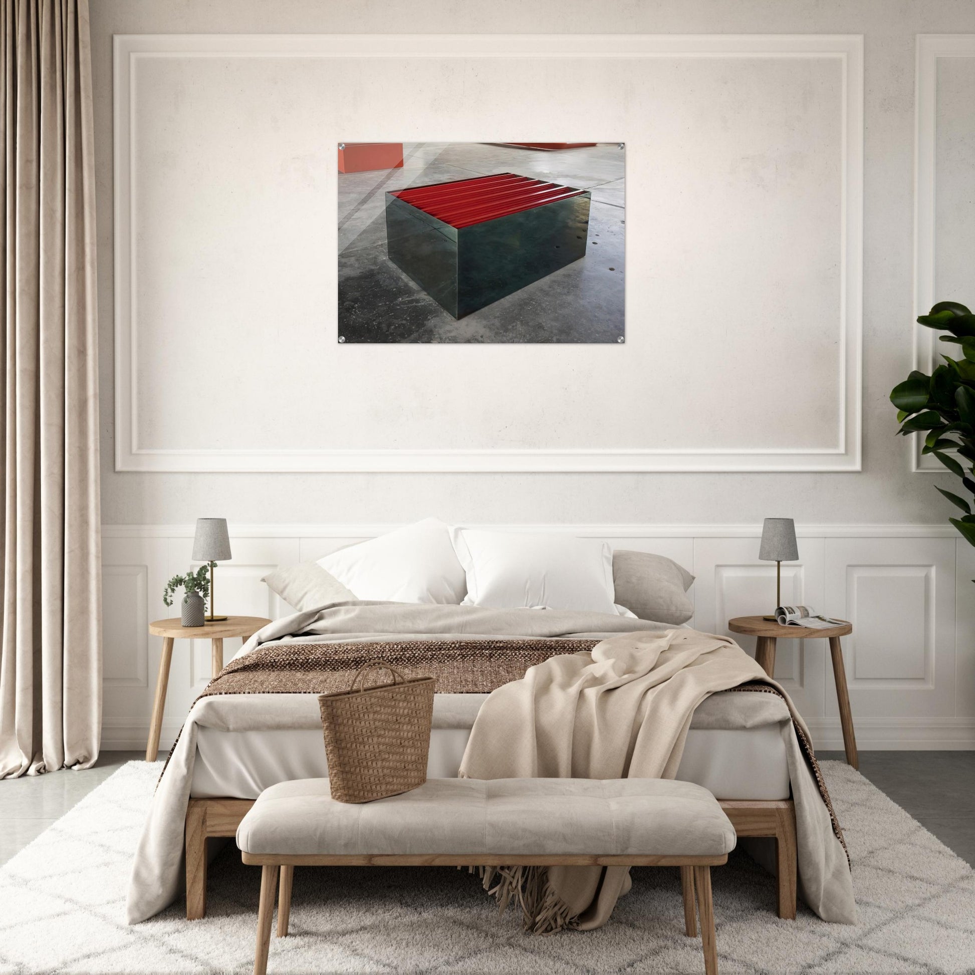 Untitled The Block - 1965 - Donald Judd Acrylic Print - 70x100 cm / 28x40″ inches
