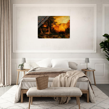 The Grand Canyon - Thomas Moran Acrylic Print - 70x100 cm / 28x40″ inches