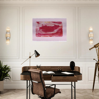 The Red Sea - 1982 - Helen Frankenthaler Brushed Aluminum Print - 70x100 cm / 28x40 inches | Helen Frankenthaler Aluminum Print | Helen Frankenthaler Prints