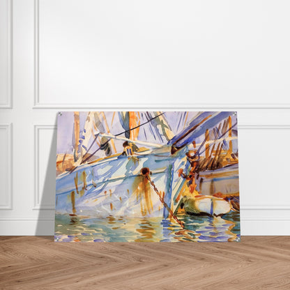 In a Levantine Port - John Singer Sargent Acrylic Print - 70x100 cm / 28x40″ inches