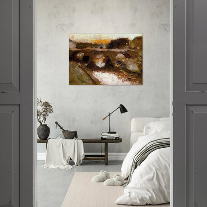 PONT SAINT MICHEL PARIS 1895 - Henri Matisse Brushed Aluminum Print - 70x100 cm / 28x40 inches | Henri Matisse Aluminum Print | Henri Matisse Prints