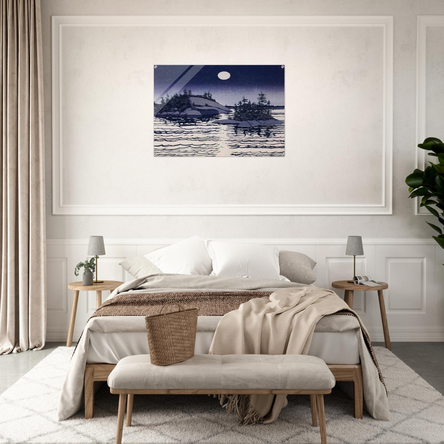 Islands Allagash - 1990 - Neil Welliver Acrylic Print - 70x100 cm / 28x40″ inches