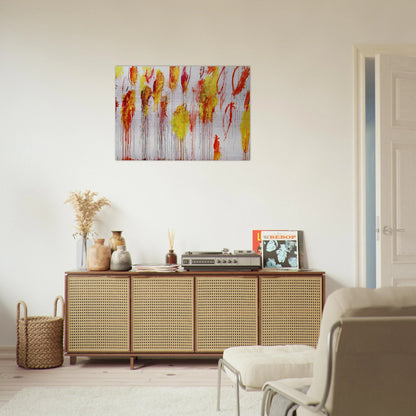 Lepanto, Part XII - Cy Twombly Brushed Aluminum Print - 70x100 cm / 28x40 inches | Cy Twombly Aluminum Print | Cy Twombly Prints