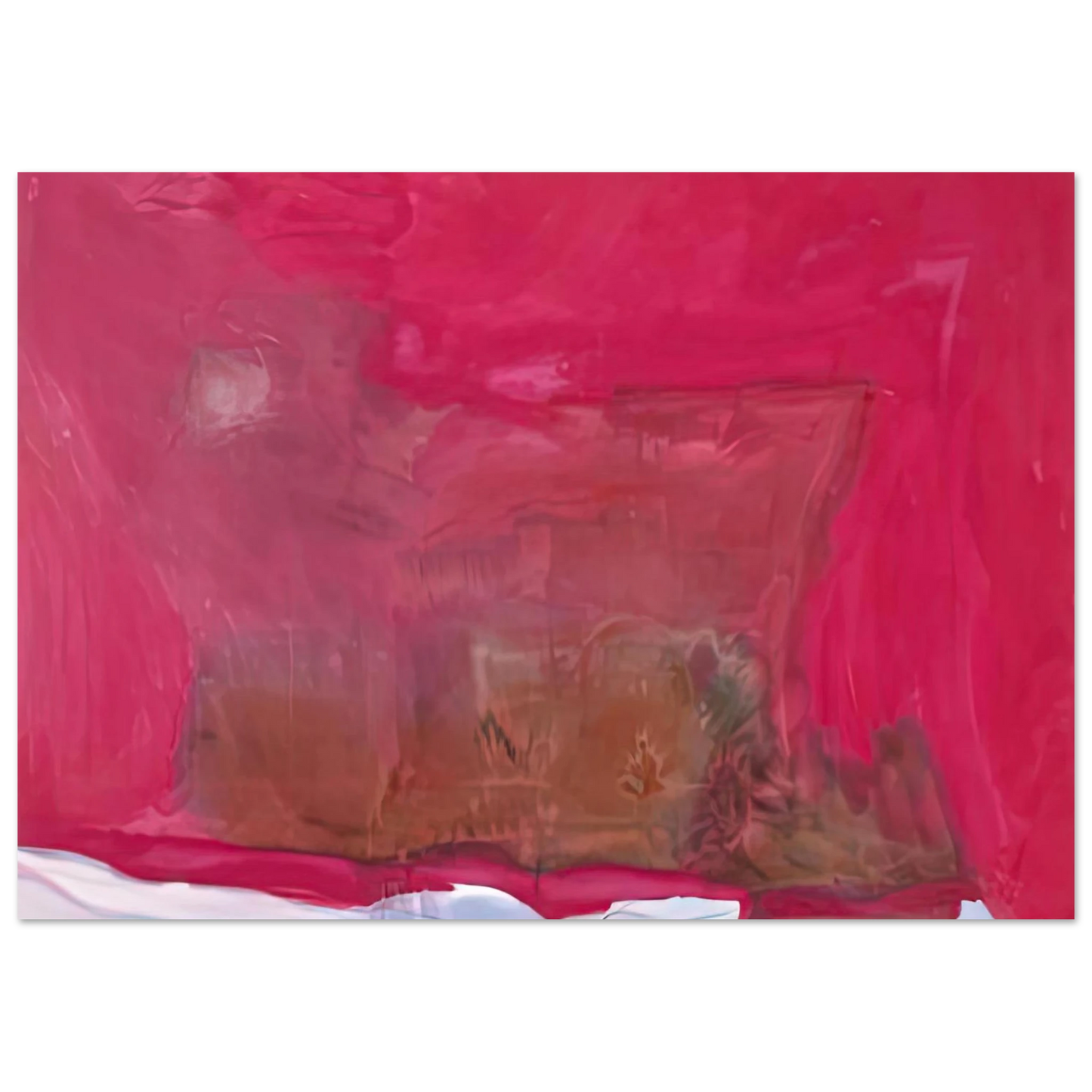 Helen Frankenthaler - Renaissance, 1971- Wall Art - 28x40 inches / 70x70 cm - Canvas (Imperial)-canvas - -