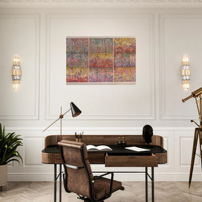 USUYUKI ULAE 227 - Jasper Johns Brushed Aluminum Print - 70x100 cm / 28x40 inches | Jasper Johns Aluminum Print | Jasper Johns Prints