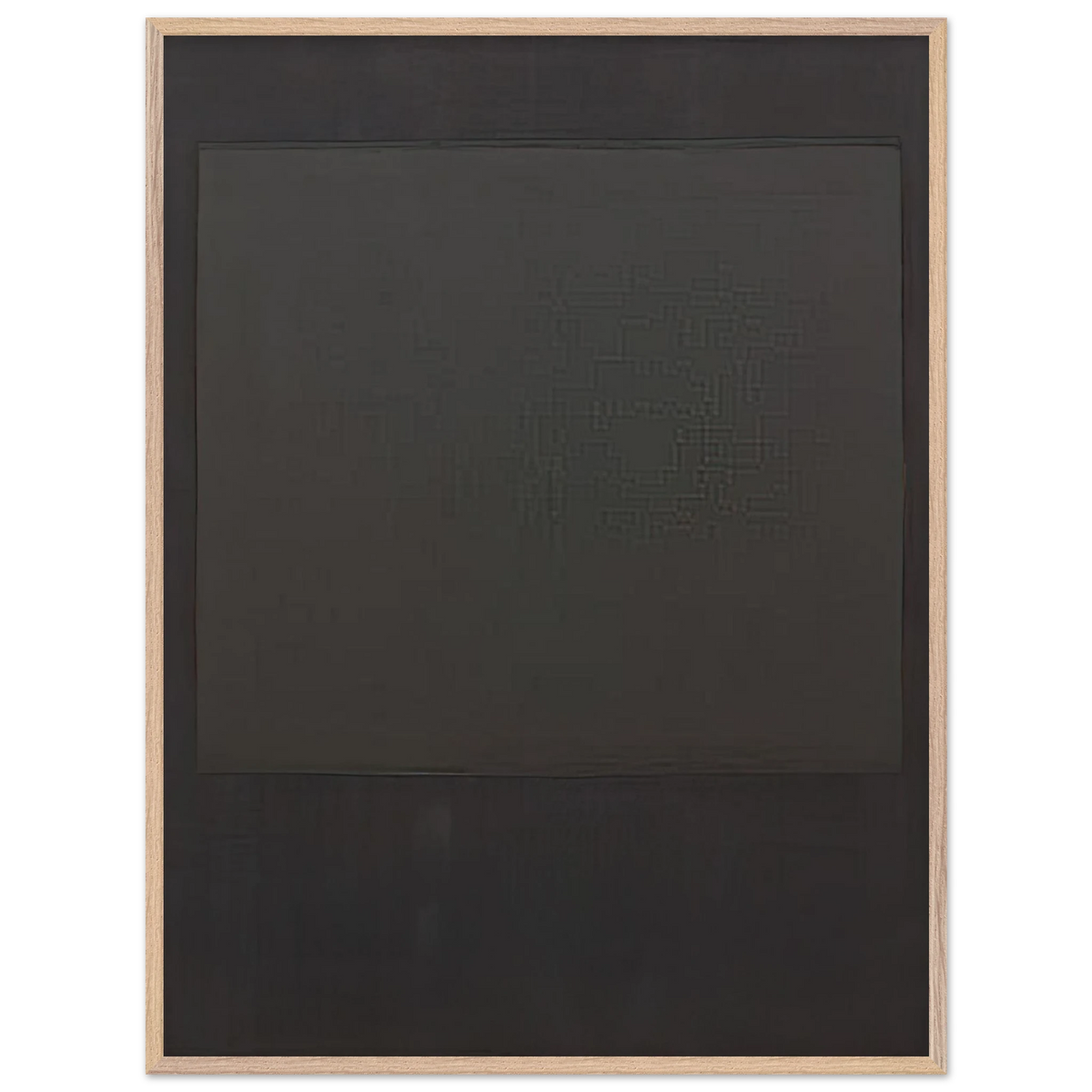 Mark Rothko - No. 2 - 1964 Wall Art - 60x80 cm / 24x32 inches - Premium Wooden Framed Poster With Fine Art Paper-canvas - Black frame