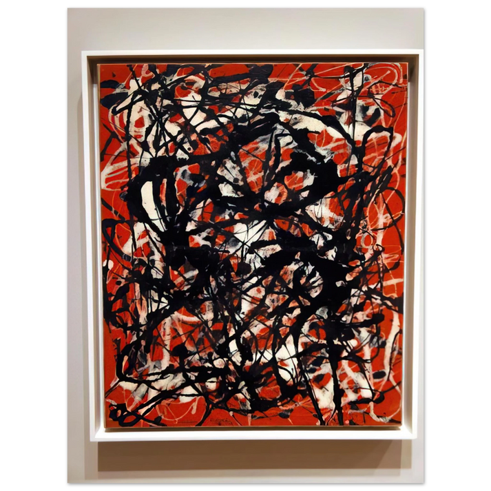 Jackson Pollock - FREE FORM 1946  75x100 cm / 30x40inches Fine Art Poster