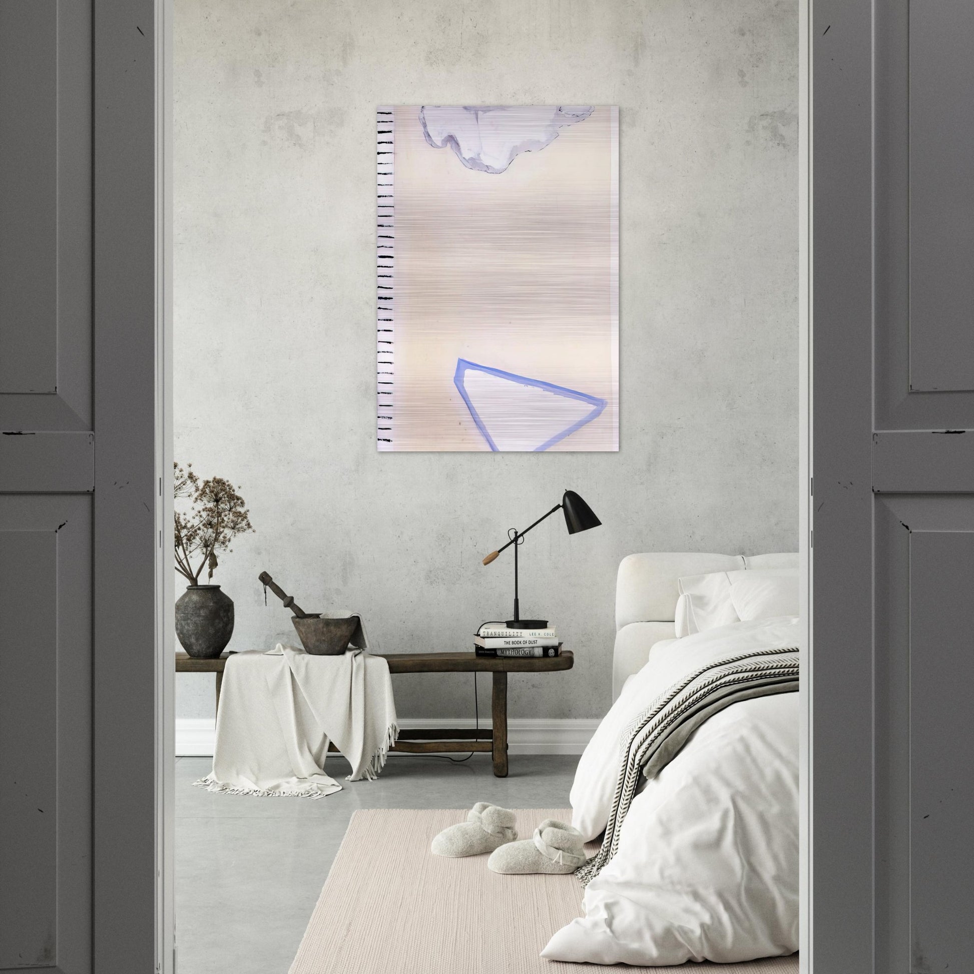 Trap - 2006 - Ralston Crawford Brushed Aluminum Print - 70x100 cm / 28x40 inches | Ralston Crawford Aluminum Print | Ralston Crawford Prints