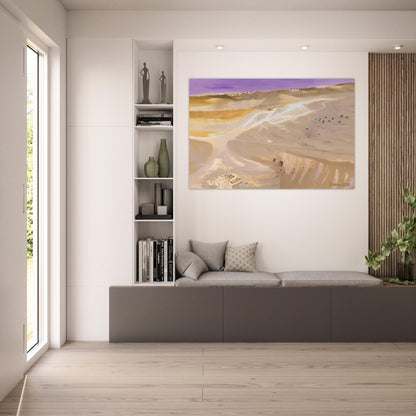 Desert - 1989 - Mary Fedden Art Prints - 100x150 cm / 40x60″ inches | Mary Fedden Poster | Mary Fedden Prints