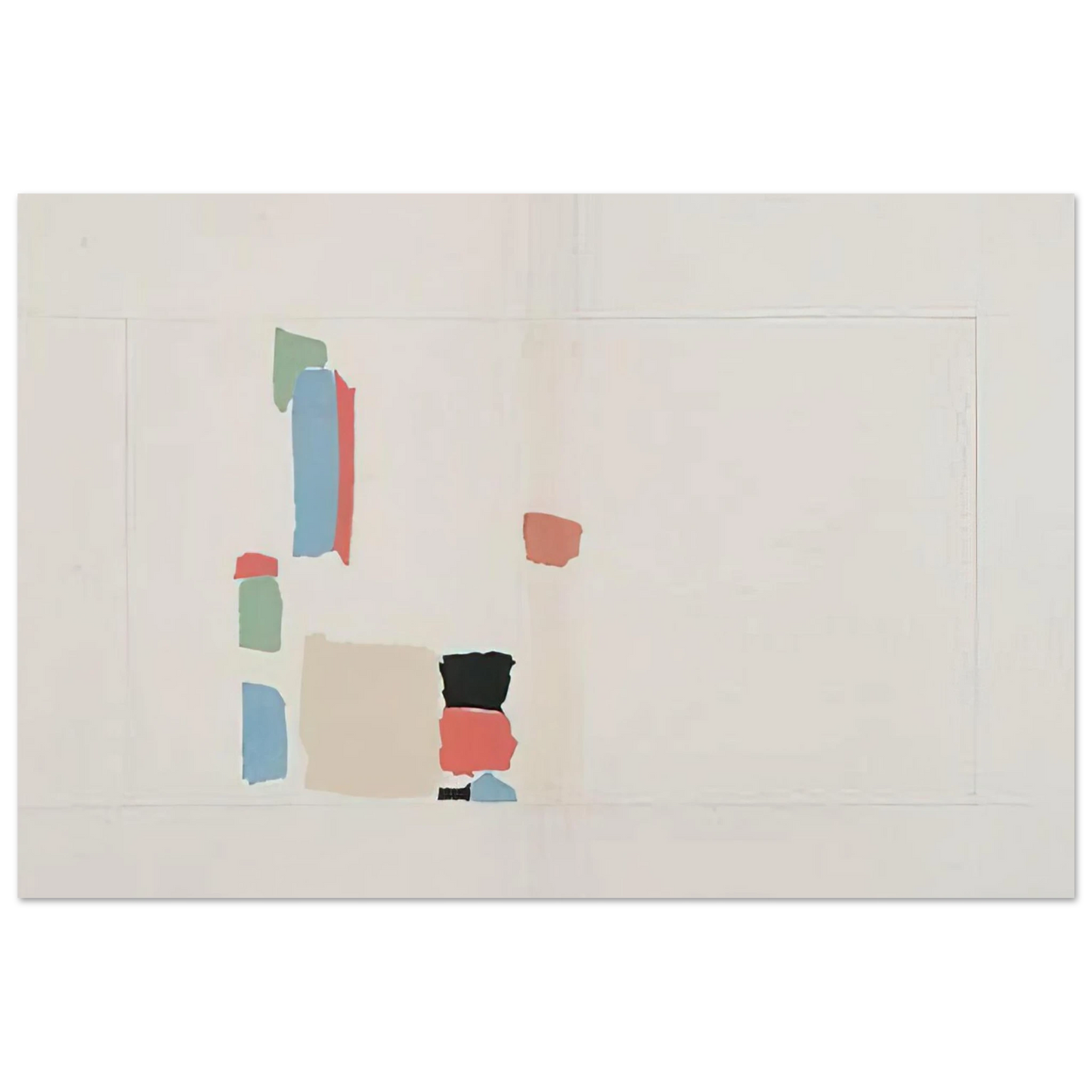 Nicolas de Stael - Abstract Composition - Lyrical Abstraction Fine Art Poster