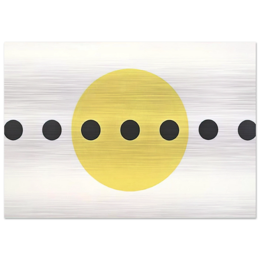Time - 1952 - Alexander Liberman Brushed Aluminum Print - 70x100 cm / 28x40 inches | Alexander Liberman Aluminum Print | Alexander Liberman Prints