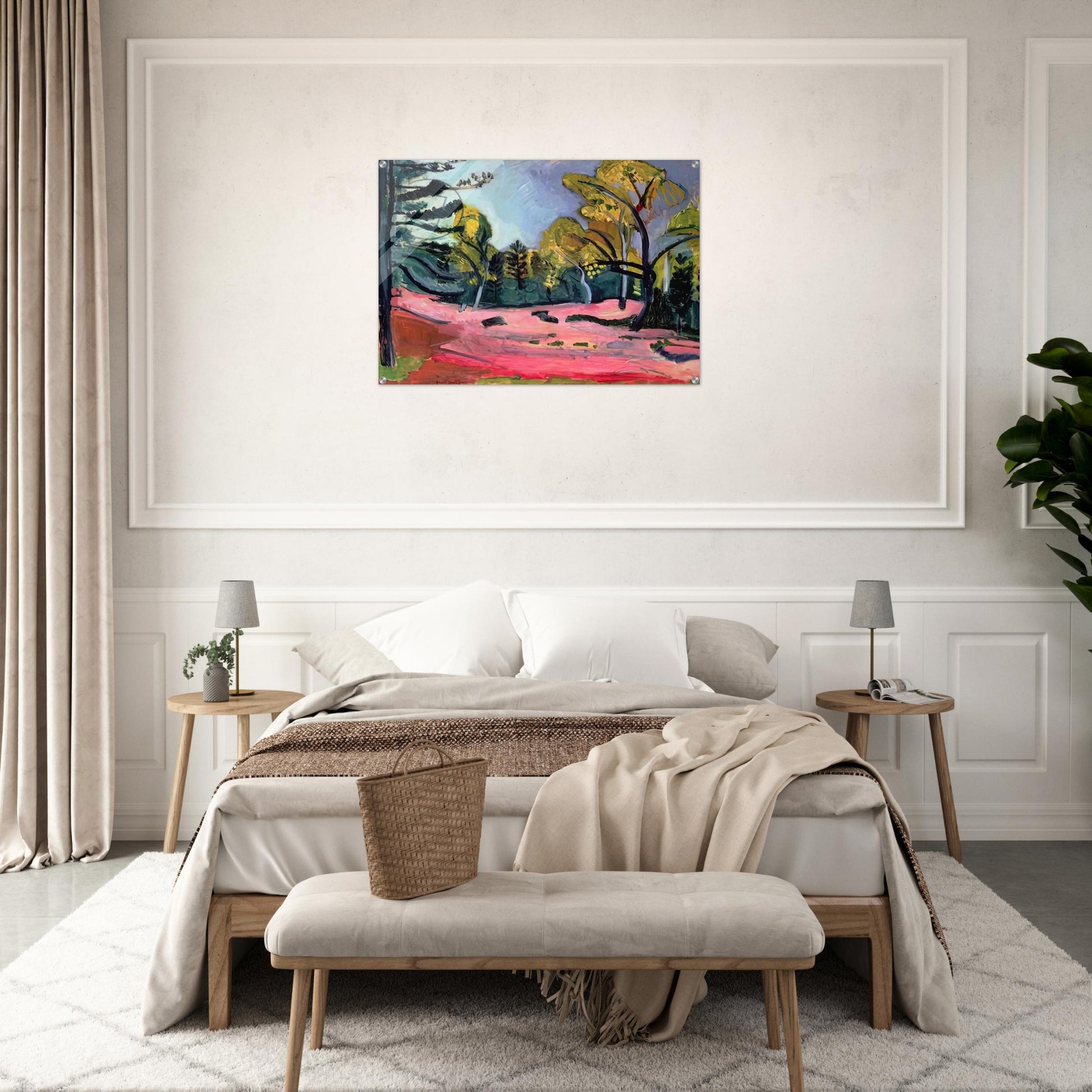 LANDSCAPE 1909 - Henri Matisse Acrylic Print - 70x100 cm / 28x40″ inches