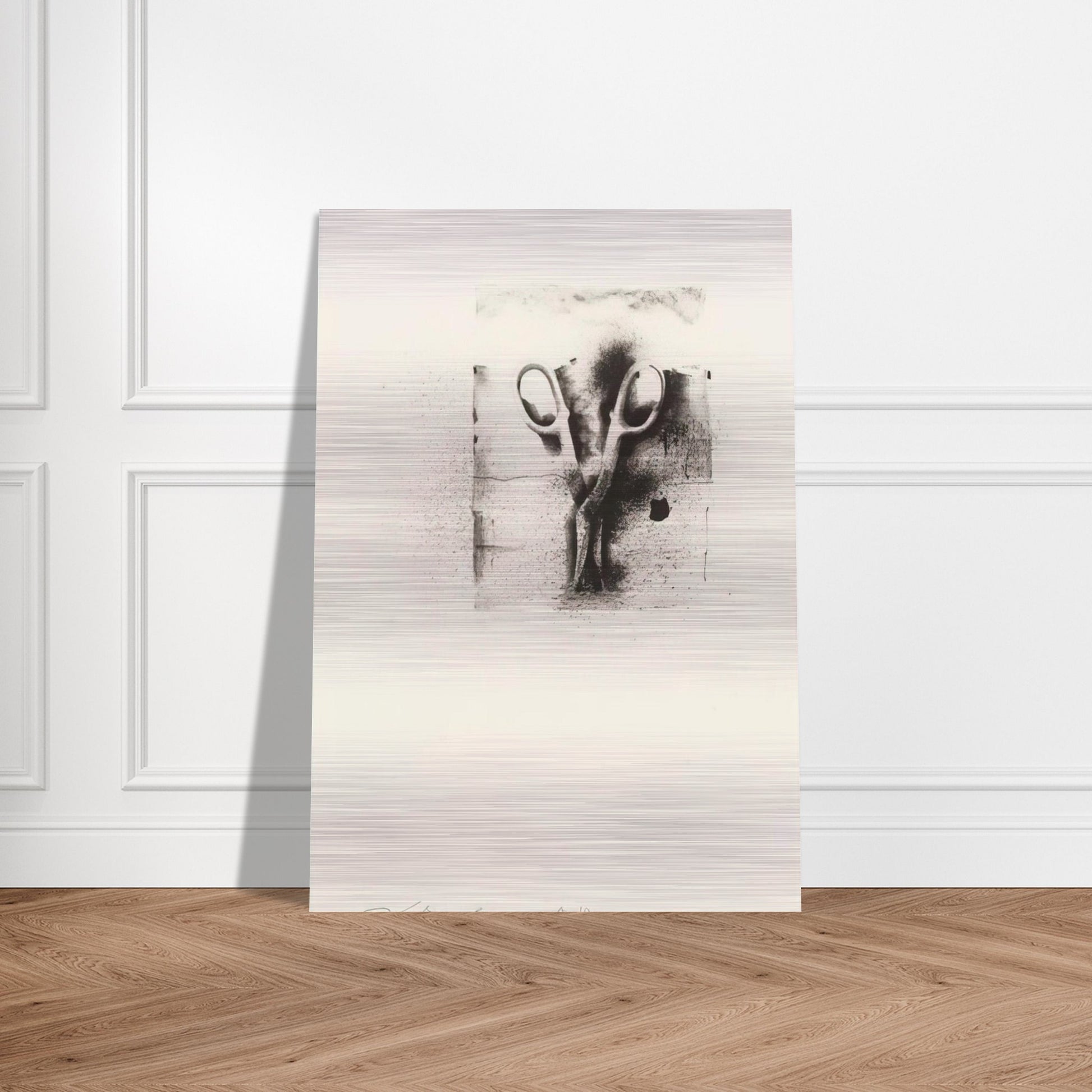 UNTITLED FROM TEN WINTER TOOLS 1973 2 - Jim Dine Brushed Aluminum Print - 70x100 cm / 28x40 inches | Jim Dine Aluminum Print | Jim Dine Prints