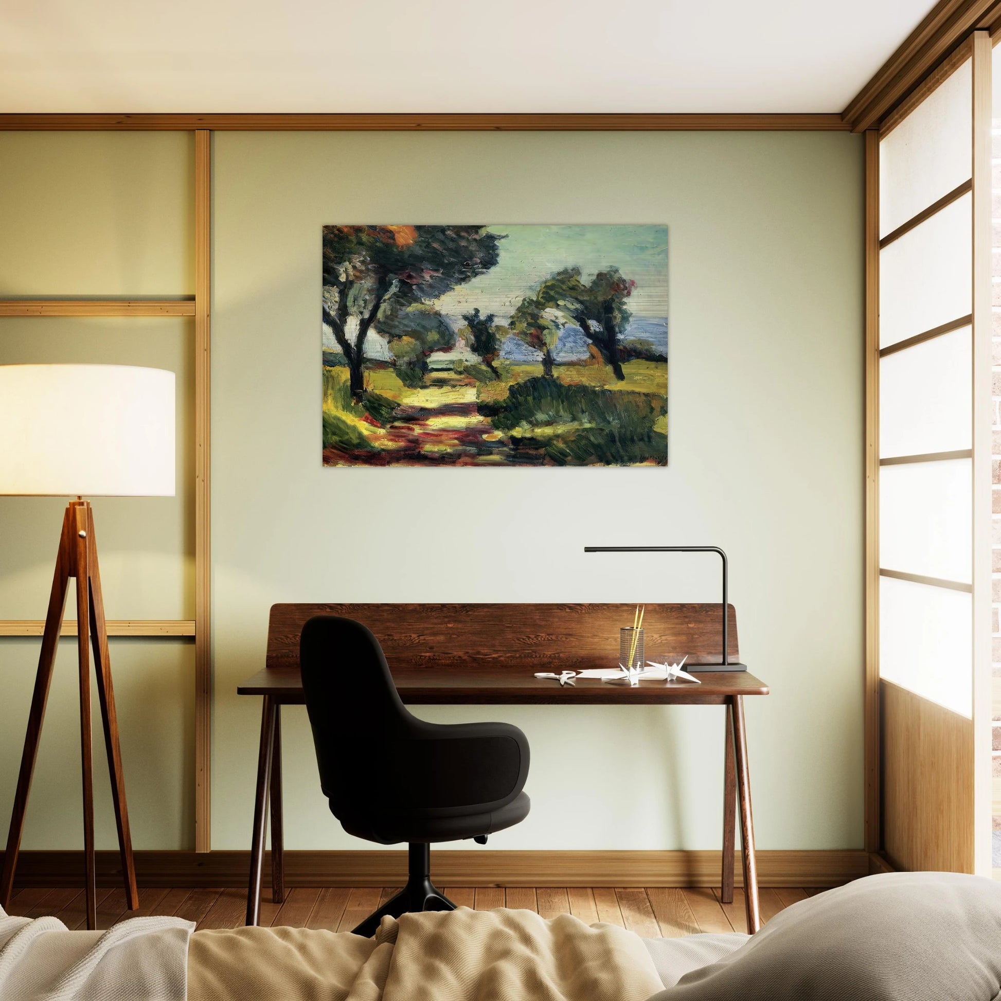 OLIVE TREES 1898 - Henri Matisse Brushed Aluminum Print - 70x100 cm / 28x40 inches | Henri Matisse Aluminum Print | Henri Matisse Prints